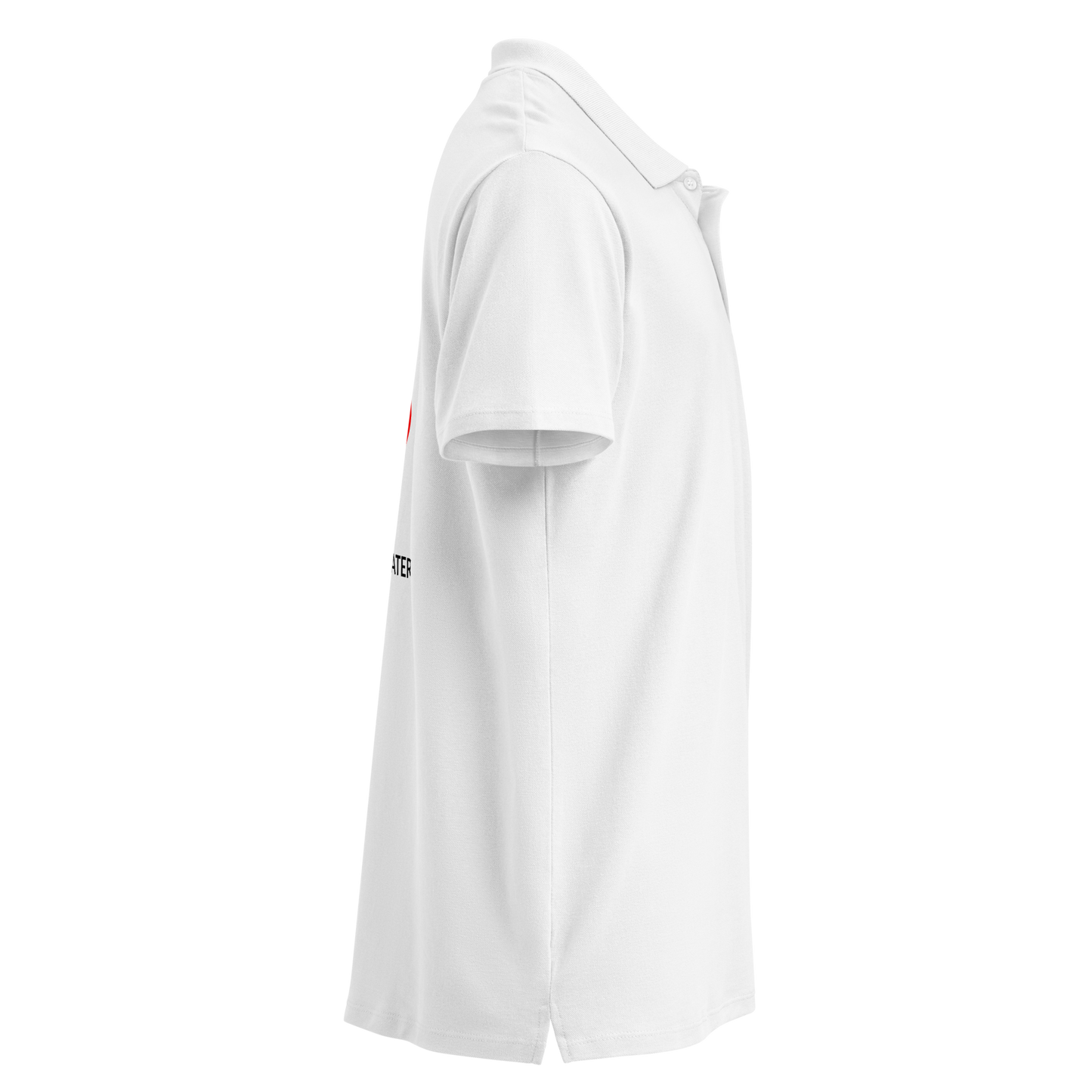 Polo QR Code personnalisé Le Plan B – vue côté droit