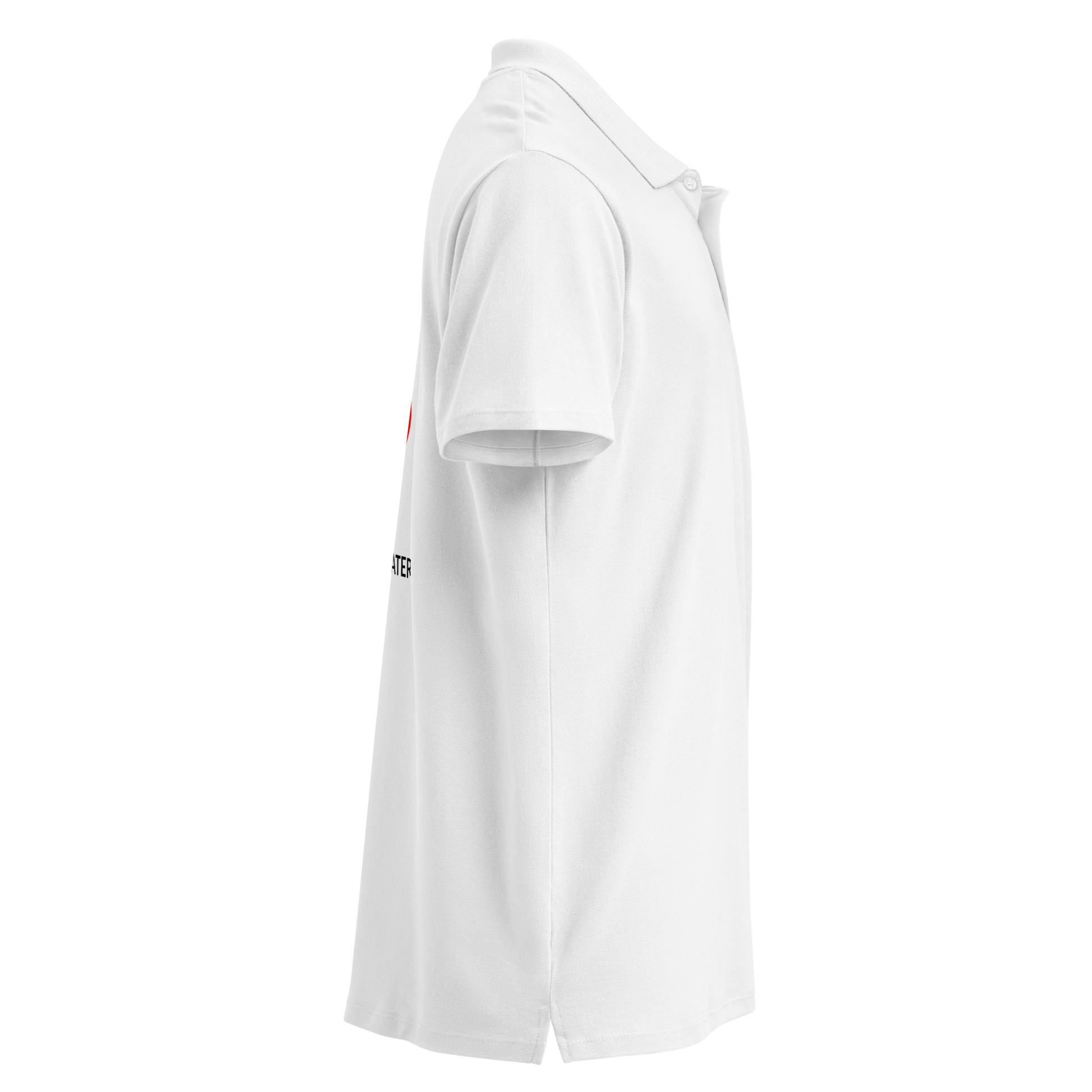 Polo QR Code personnalisé Le Plan B – vue côté droit