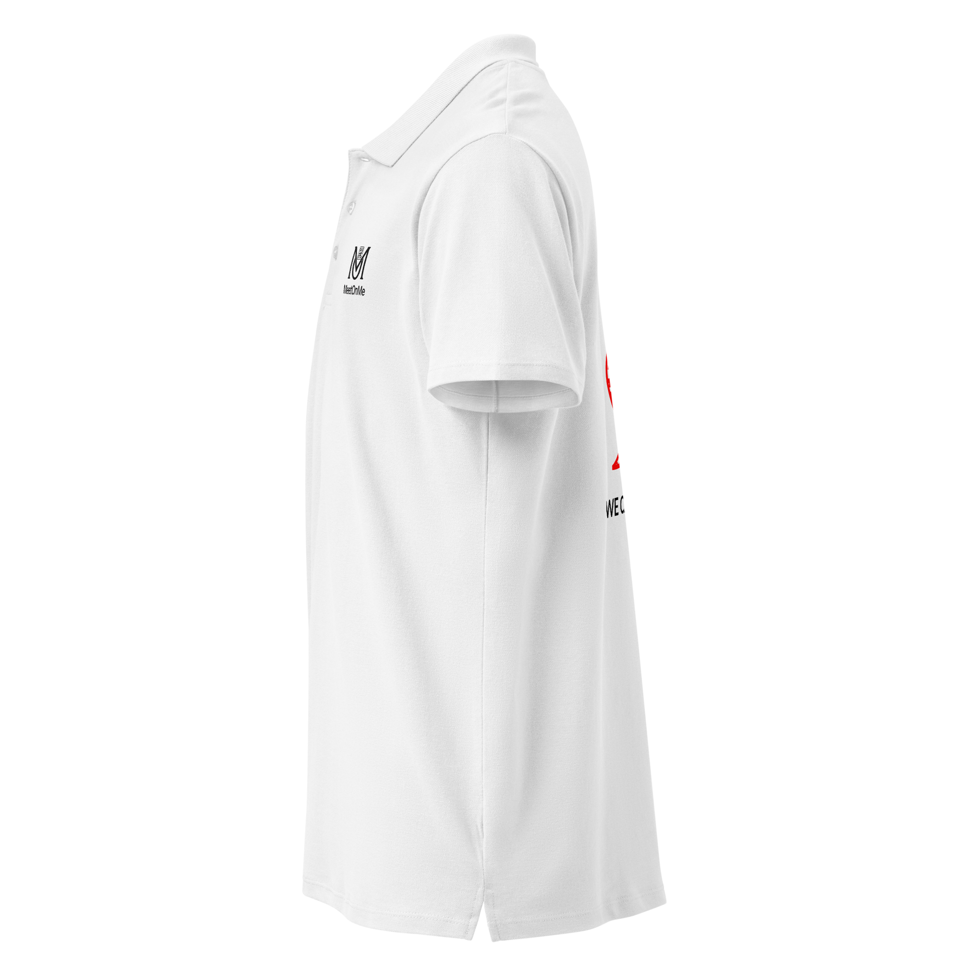 Polo QR Code original Le Plan B – vue côté gauche