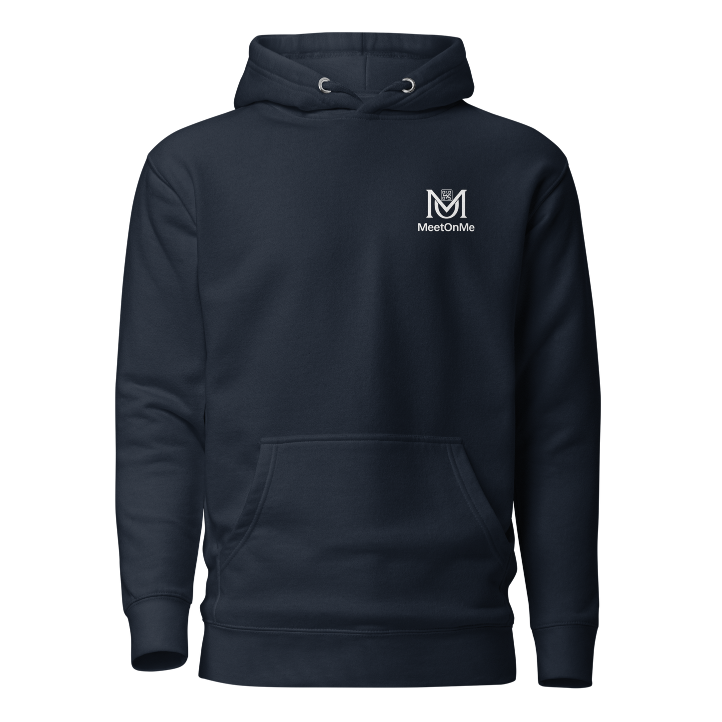 Sweat QR Code personnalisé Le Pointeur navy blazer – face avant