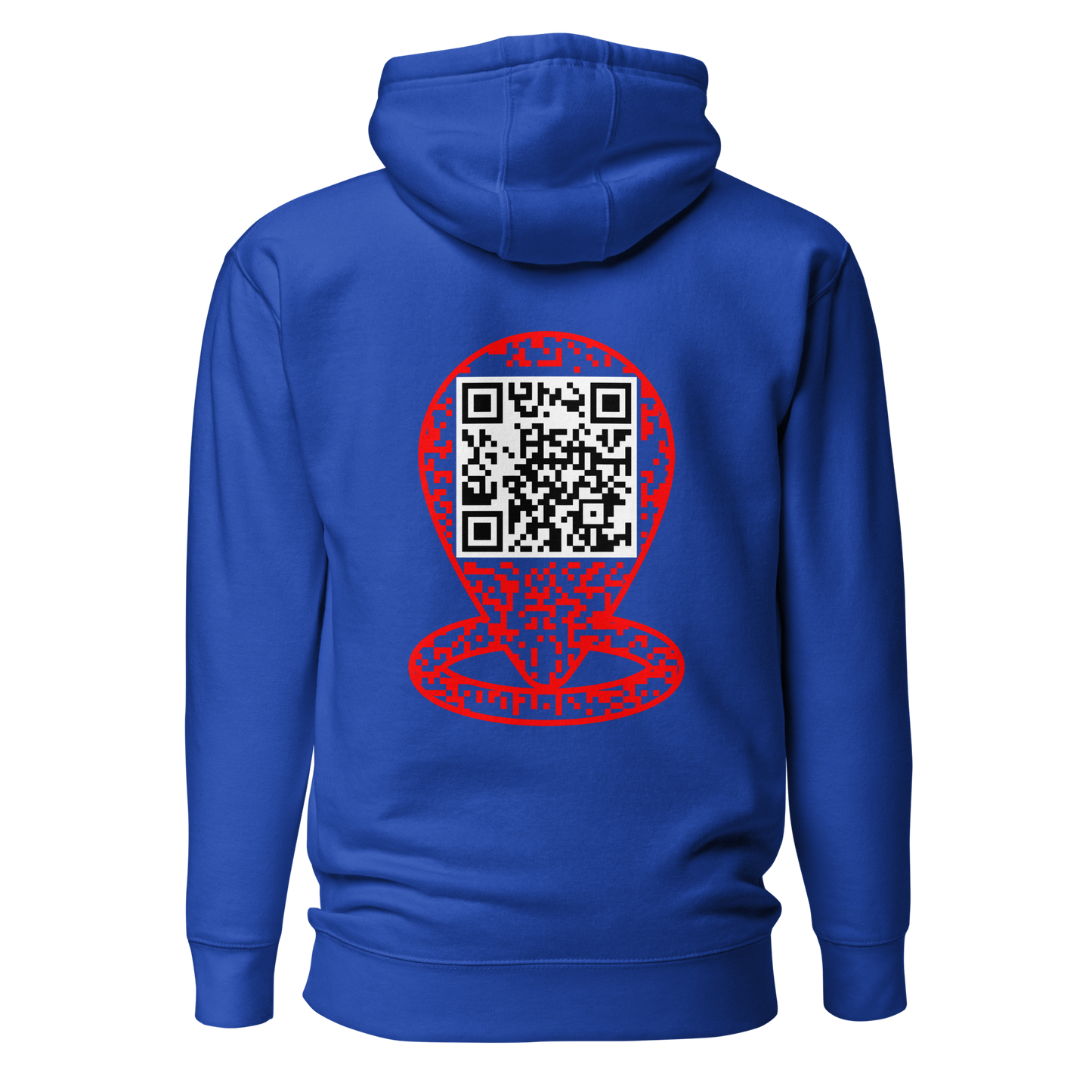 Sweat QR Code original Le Pointeur team royal – dos sans phrase