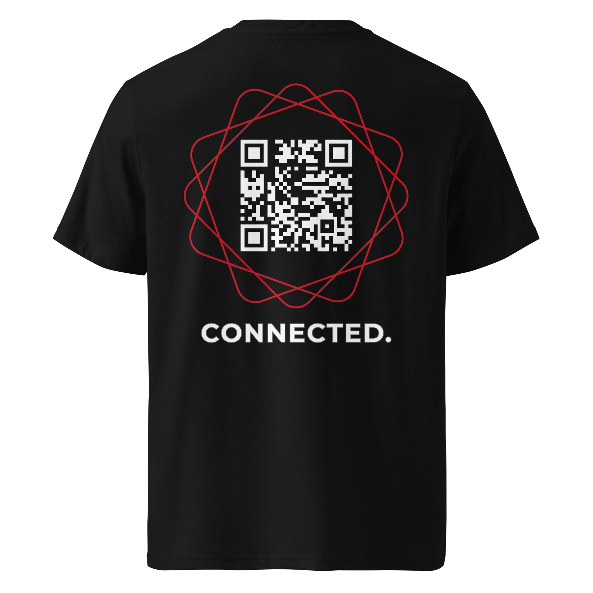 T-shirt QR Code personnalisé Le Connected – dos