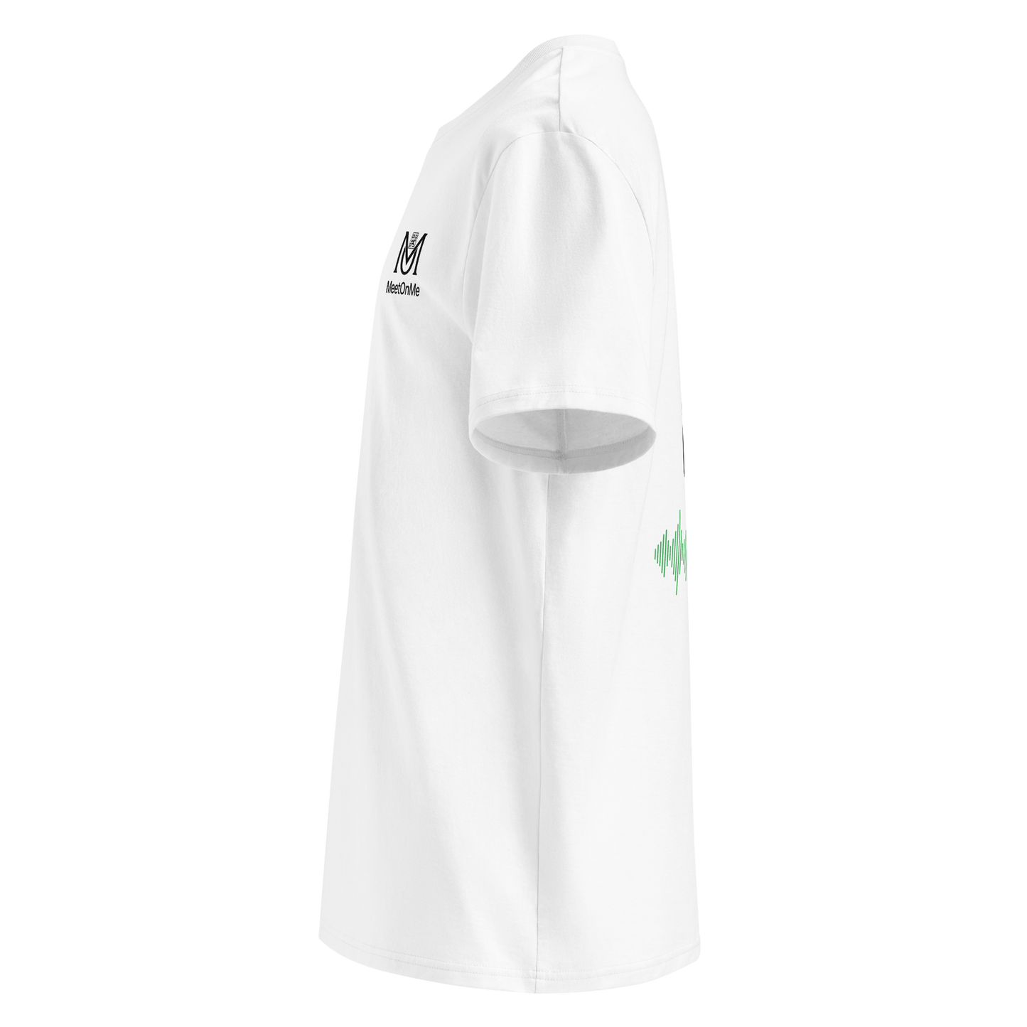 T-shirt QR Code personnalisé Le Lecteur – vue gauche