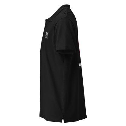 Polo QR Code personnalisé Le Connected – vue côté gauche