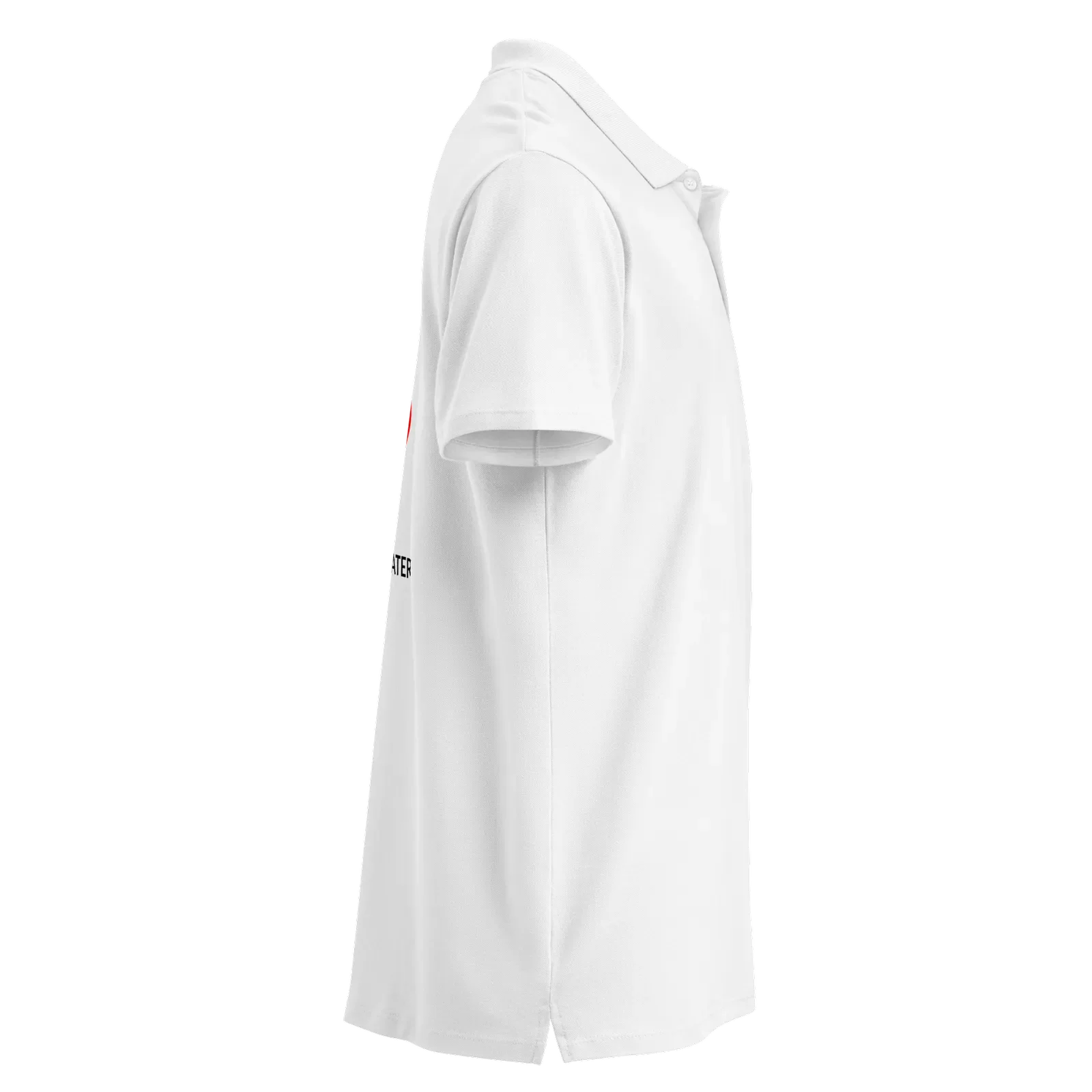 Polo QR Code personnalisé Le Plan B – vue côté droit