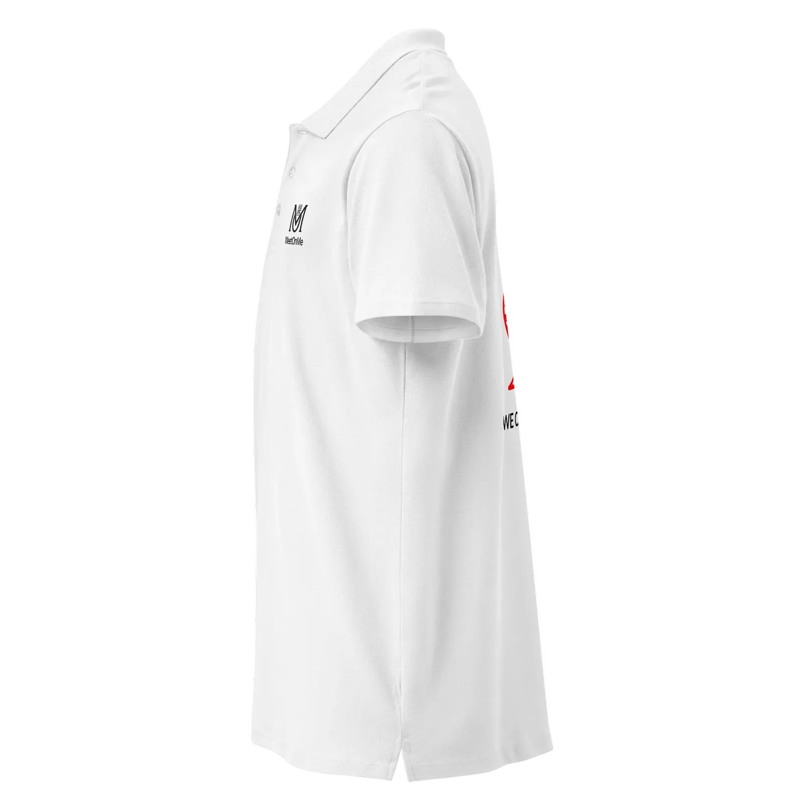 Polo QR Code original Le Plan B – vue côté gauche