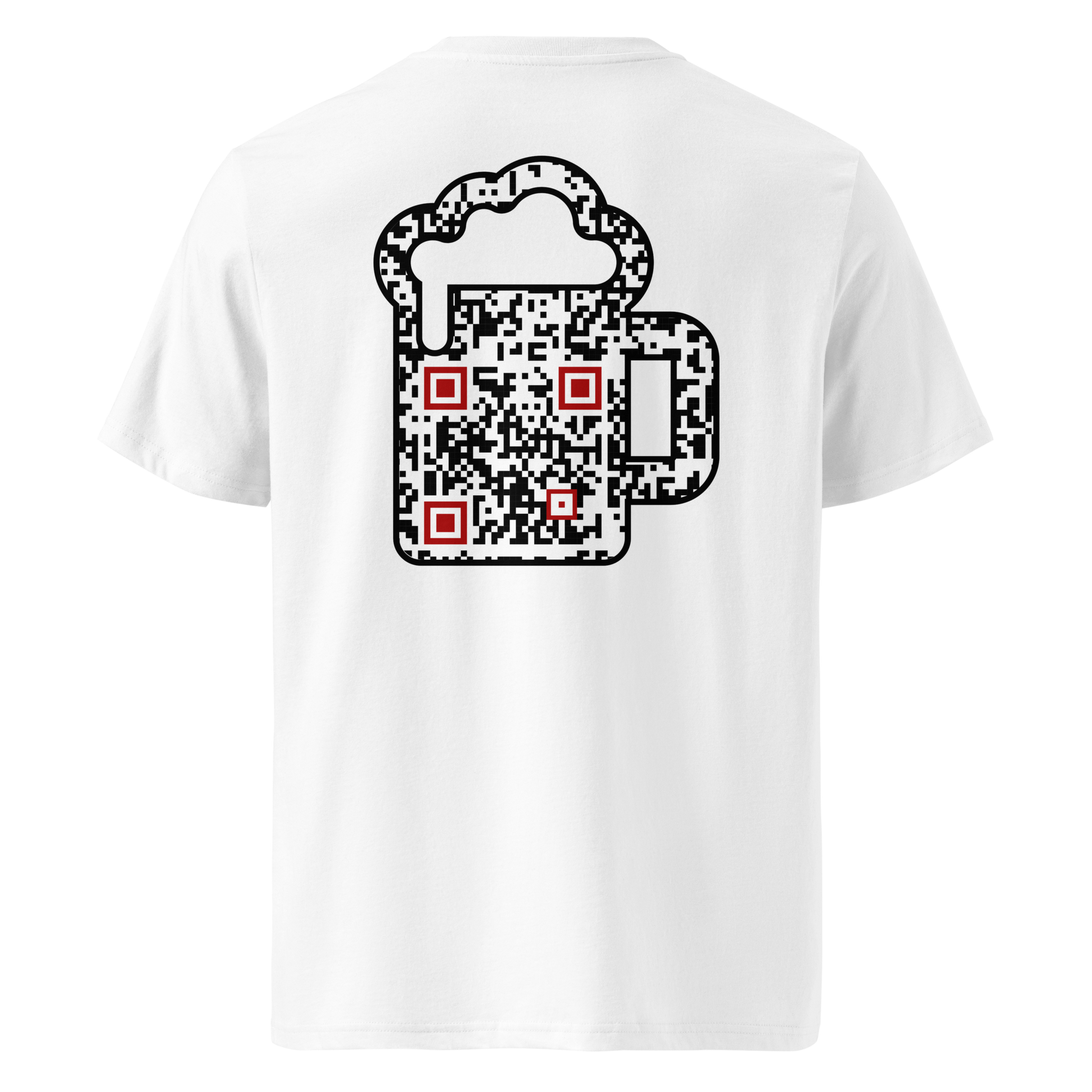 T-shirt QR Code personnalisé La Bière – dos sans phrase