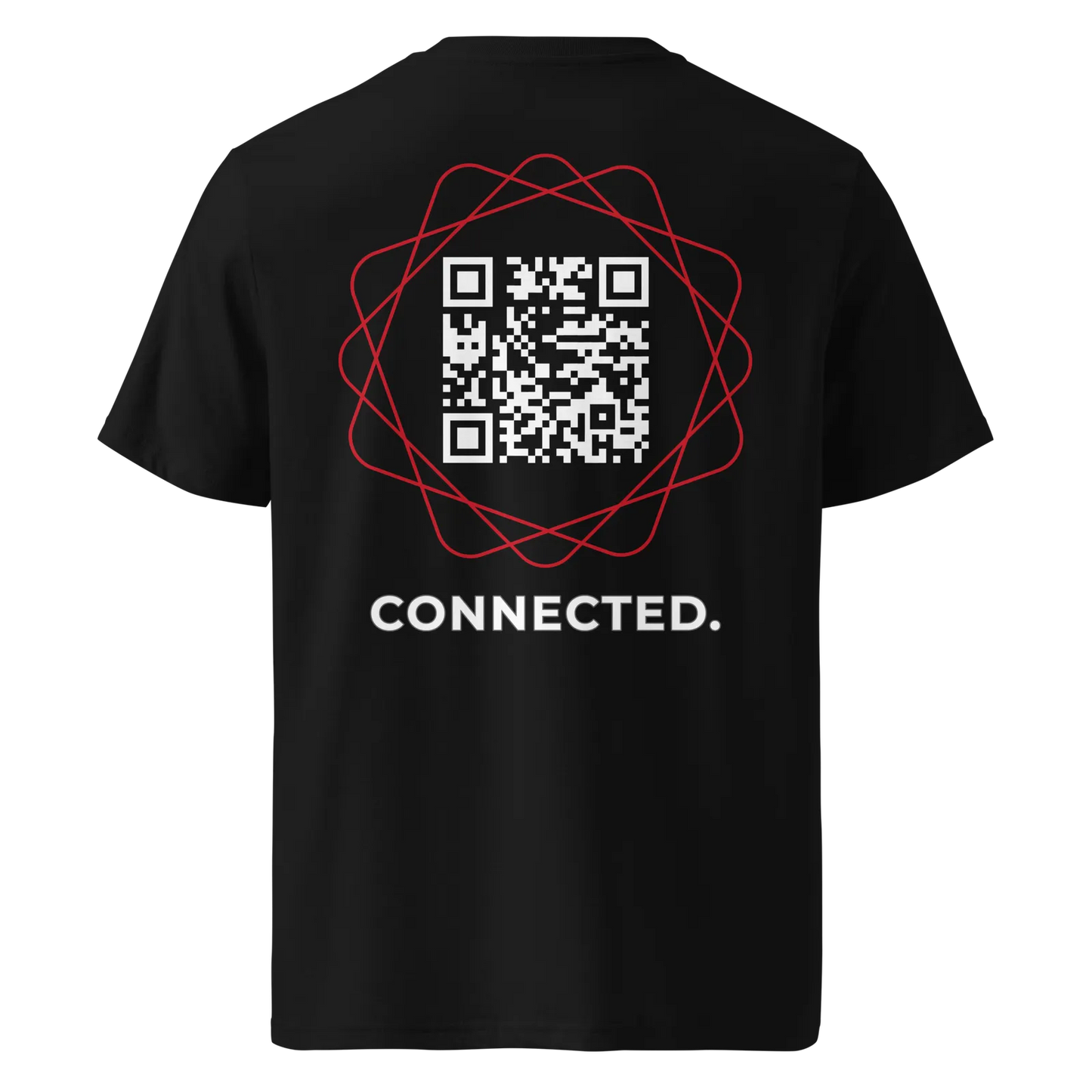 T-shirt QR Code personnalisé Le Connected – dos