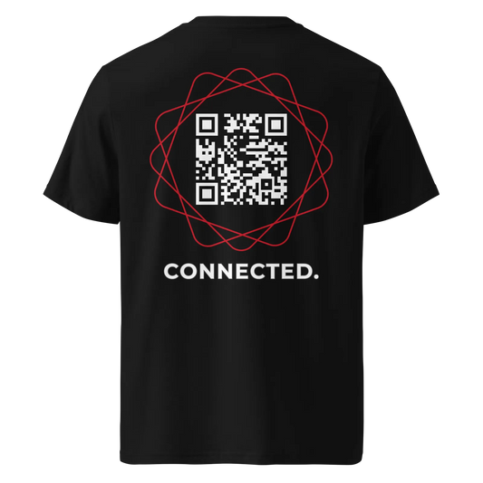 T-shirt QR Code personnalisé Le Connected – dos