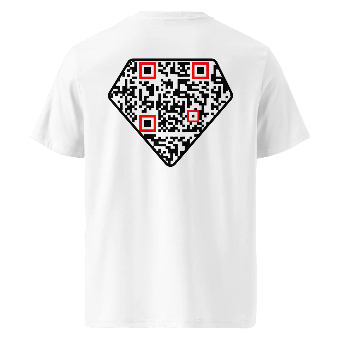 T-shirt QR Code personnalisé Le Diamant – dos sans phrase