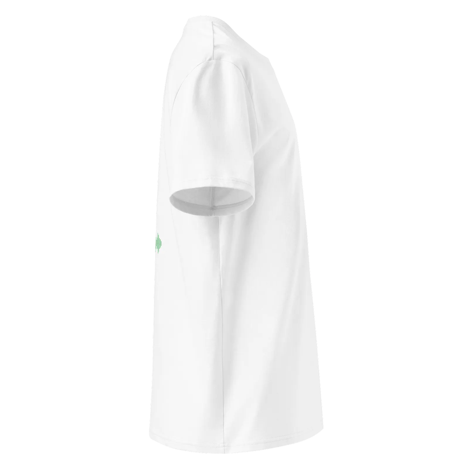 T-shirt QR Code personnalisé Le Lecteur – vue droite