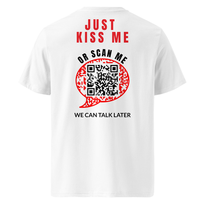 T-shirt QR Code personnalisé Le Plan B – dos avec QR code central