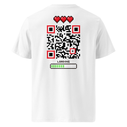 T-shirt QR Code personnalisé Le Player One – vue dos