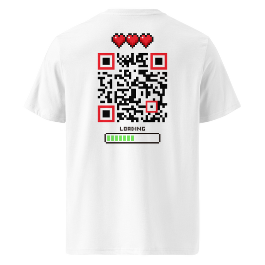 T-shirt QR Code personnalisé Le Player One – vue dos