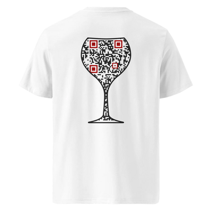 T-shirt QR Code personnalisé Le Verre – dos sans phrase