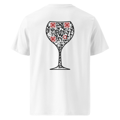 T-shirt QR Code personnalisé Le Verre – dos sans phrase